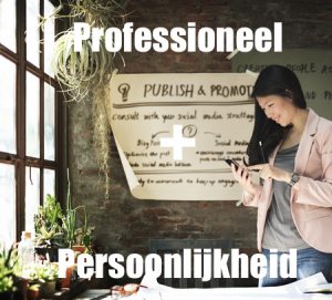 professioneel en persoonlijkheid